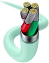 Kup USB-Kabel zu Lightning Baseus Jelly, 2.4A, 1,2m (grün) - BSU3123GRN - {ean13} - Sklep Home Screen