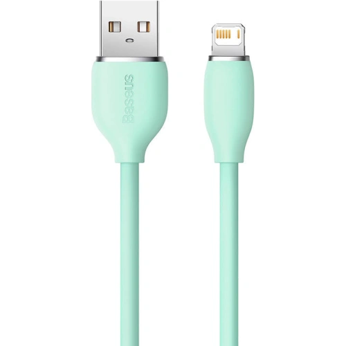 Kup USB-Kabel zu Lightning Baseus Jelly, 2.4A, 1,2m (grün) - BSU3123GRN - {ean13} - Sklep Home Screen
