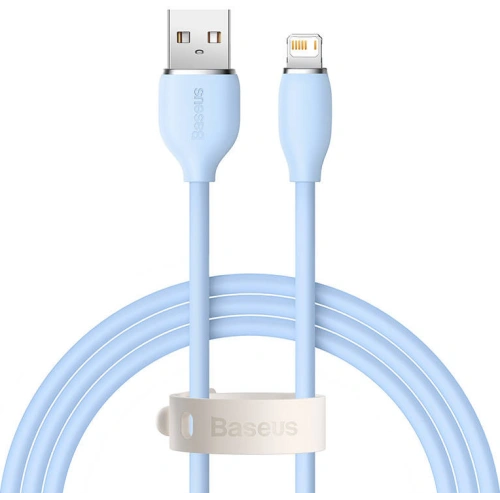 Kup USB-Kabel zu Lightning Baseus Jelly, 2.4A, 2m (blau) - BSU3125BLU - {ean13} - Sklep Home Screen