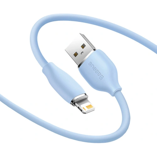 Kup USB-Kabel zu Lightning Baseus Jelly, 2.4A, 2m (blau) - BSU3125BLU - {ean13} - Sklep Home Screen