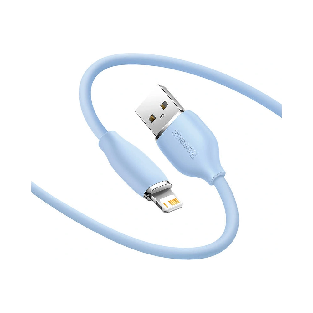 Kabel USB do Lightning Baseus Jelly, 2.4A, 2m (niebieski)