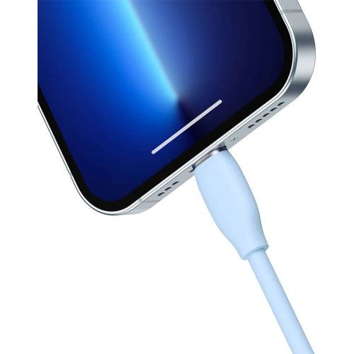 Kup USB-Kabel zu Lightning Baseus Jelly, 2.4A, 2m (blau) - BSU3125BLU - {ean13} - Sklep Home Screen