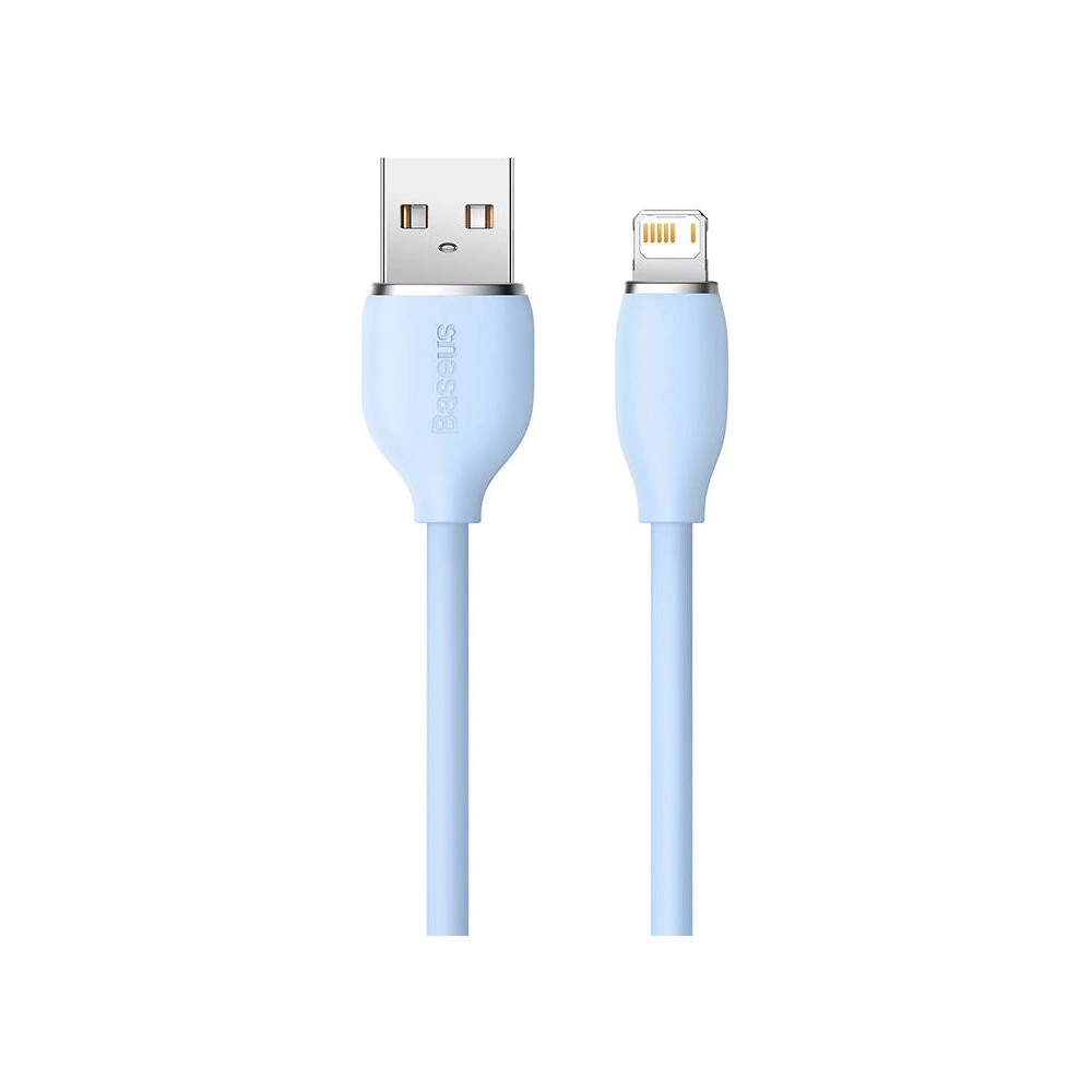 Kabel USB do Lightning Baseus Jelly, 2.4A, 2m (niebieski)