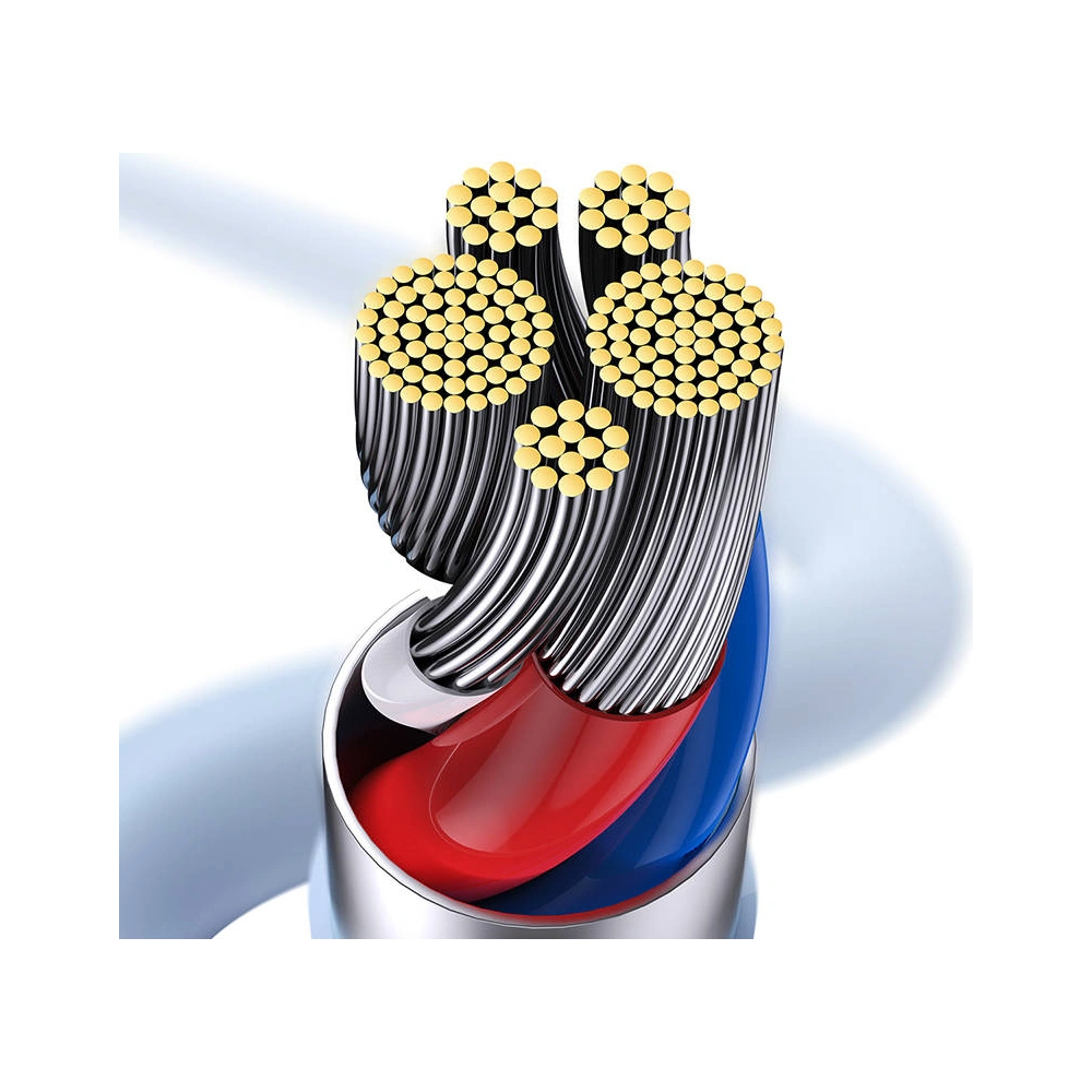 Kabel Baseus Jelly USB-C/Lightning 20W, 1,2m (niebieski)