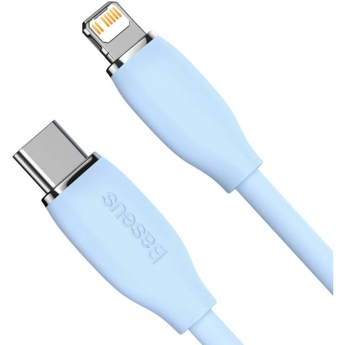 Buy Baseus Jelly USB-C/Lightning cable 20W, 1,2m (blue) - BSU3129BLU - {ean13} - Home Screen Store Europe