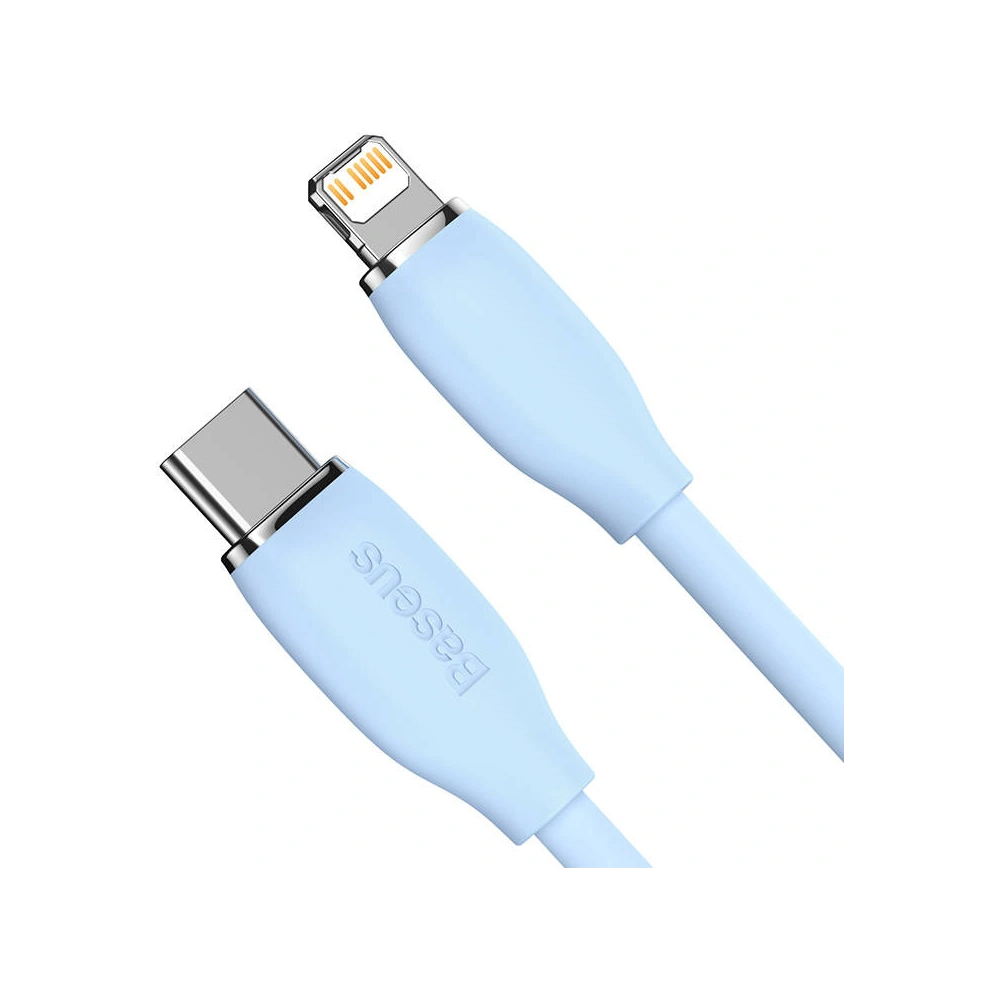 Kabel Baseus Jelly USB-C/Lightning 20W, 1,2m (niebieski)