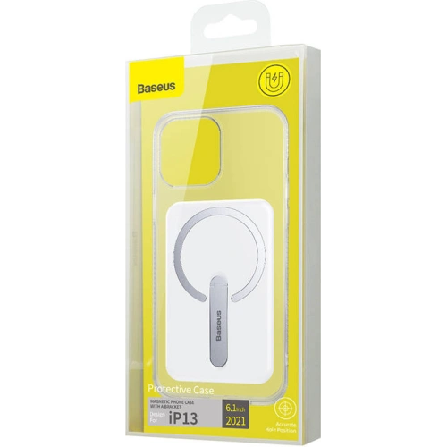 Kup Etui Baseus Crystal Magnetic Apple iPhone 13 (przezroczyste) - BSU3130CL - {ean13} - Sklep Home Screen
