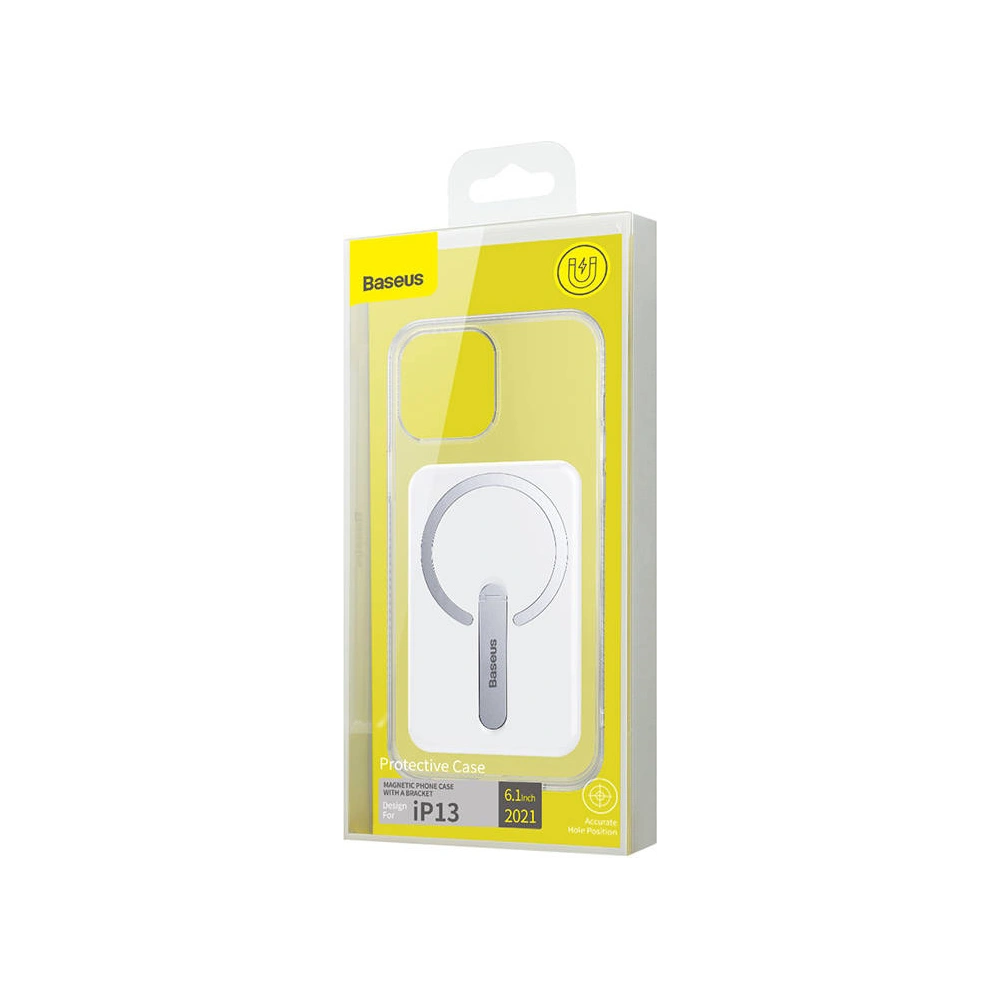 Etui Baseus Crystal Magnetic Apple iPhone 13 (przezroczyste)