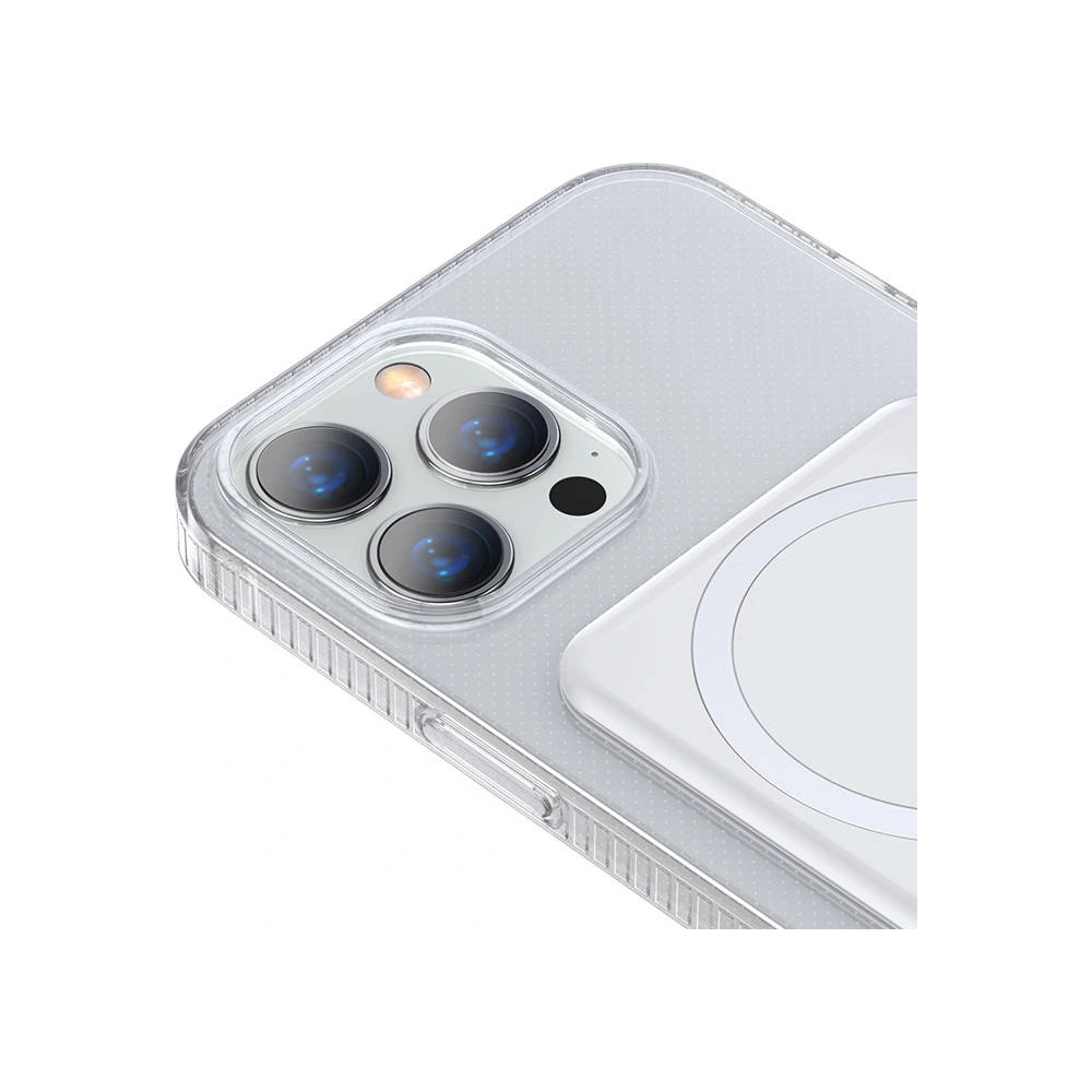 Etui Baseus Crystal Magnetic Apple iPhone 13 Pro (przezroczyste)