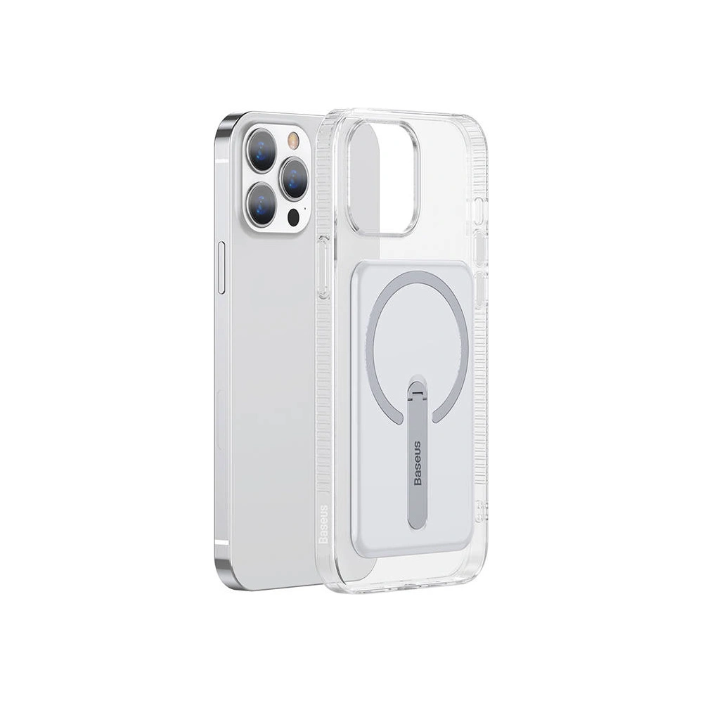 Etui Baseus Crystal Magnetic Apple iPhone 13 Pro Max (przezroczyste)