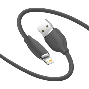 Kabel USB do Lightning Baseus Jelly, 2,4A 1,2m (černý)