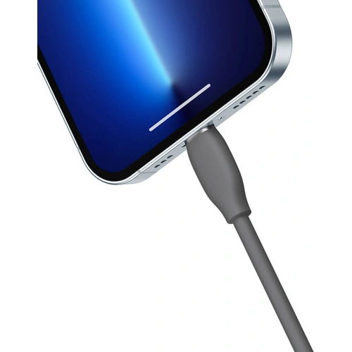 Kup USB-Kabel zu Lightning Baseus Jelly, 2,4A 1,2m (schwarz) - BSU3133BLK - {ean13} - Sklep Home Screen