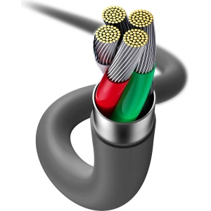 Baseus Jelly cable USB to Lightning, 2,4A, 1,2m (black)