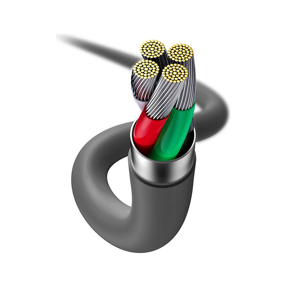 Kabel USB do Lightning Baseus Jelly, 2,4A 1,2m (czarny)