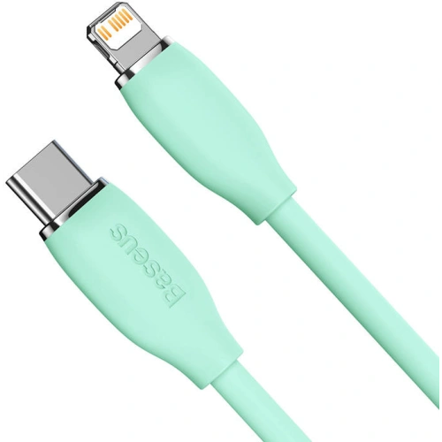 Kup USB-C zu Lightning Kabel Baseus Jelly, 20W, 1,2m (grün) - BSU3134GRN - {ean13} - Sklep Home Screen