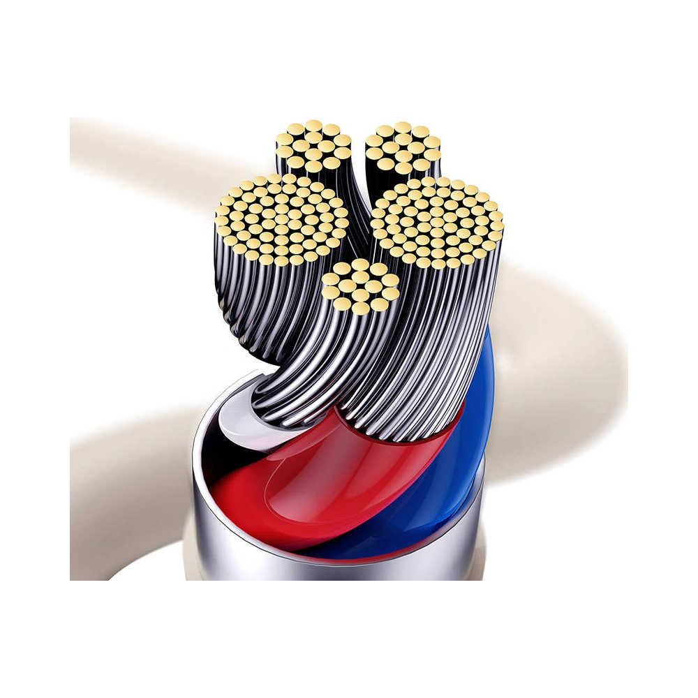 Kabel USB-C do Lightning Baseus Jelly, 20W, 1,2m (różowy)