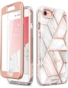 Etui Supcase Cosmo Apple iPhone SE 2022/SE 2020/8/7 Márvány