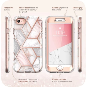 Kup Case Supcase Cosmo Apple iPhone SE 2022/SE 2020/8/7 Marmor - SPC259MRB - {ean13} - Sklep Home Screen
