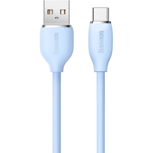Buy Baseus Jelly cable USB to USB-C, 100W, 1,2m (blue) - BSU3142BLU - {ean13} - Home Screen Store Europe