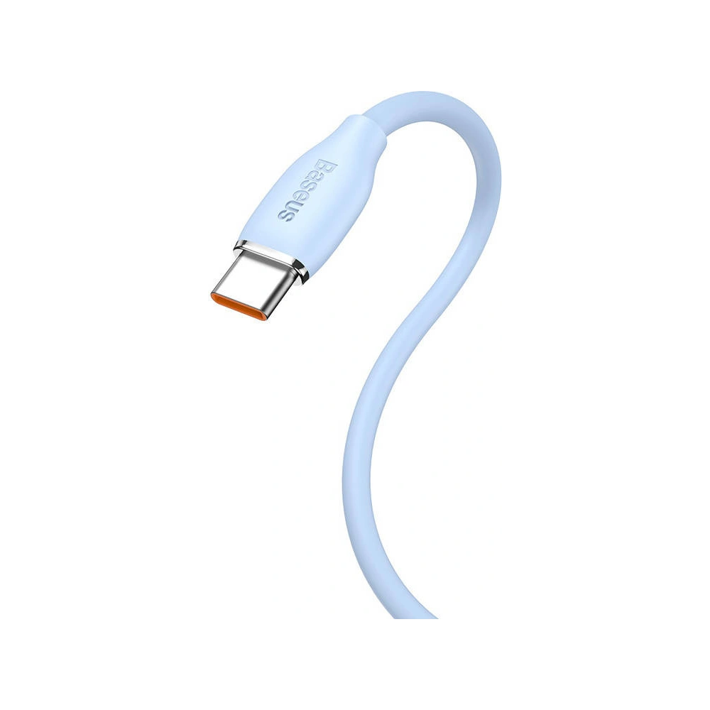 Kabel USB do USB-C Baseus Jelly, 100W, 2m (niebieski)