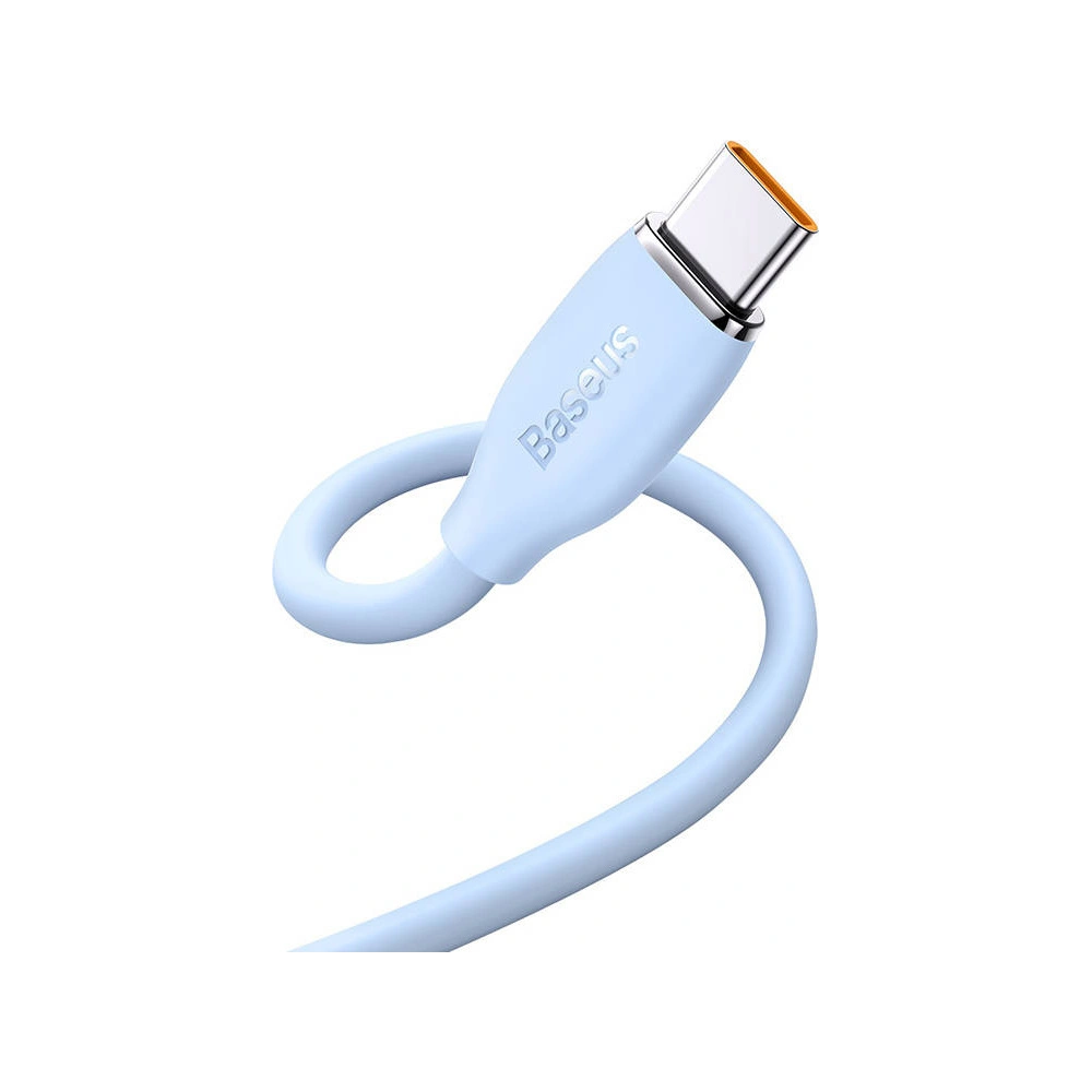 Kabel USB do USB-C Baseus Jelly, 100W, 2m (niebieski)