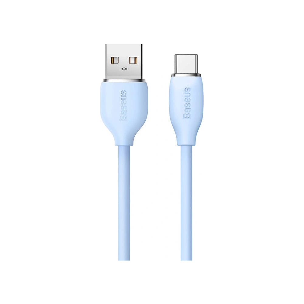 Kabel USB do USB-C Baseus Jelly, 100W, 2m (niebieski)