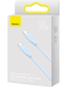 Kup USB-C to USB-C kábel Baseus Jelly, 100W, 1,2m (kék) - BSU3146BLU - {ean13} - Sklep Home Screen