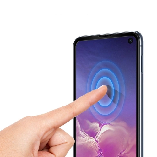 Kup Gehärtetes Glas Spigen GLAS.tR Slim Samsung Galaxy S10e Full Cover Case Friendly - SPN319 - {ean13} - Sklep Home Screen
