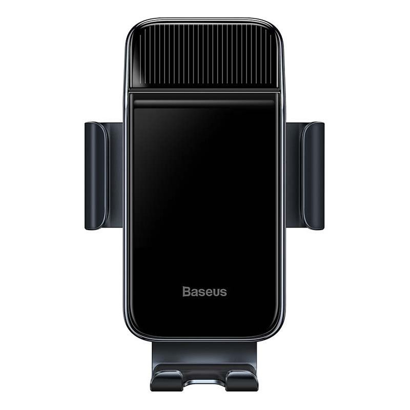 Uchwyt rowerowy Baseus Smart Solar do telefonów, solarny (czarny)