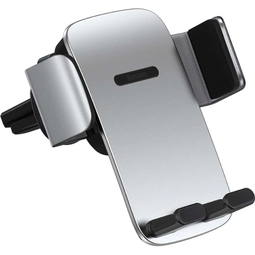 Buy Baseus Easy Control Pro car holder air vent (silver) - BSU3161SLV - {ean13} - Home Screen Store Europe