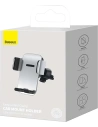 Buy Baseus Easy Control Pro car holder air vent (silver) - BSU3161SLV - {ean13} - Home Screen Store Europe