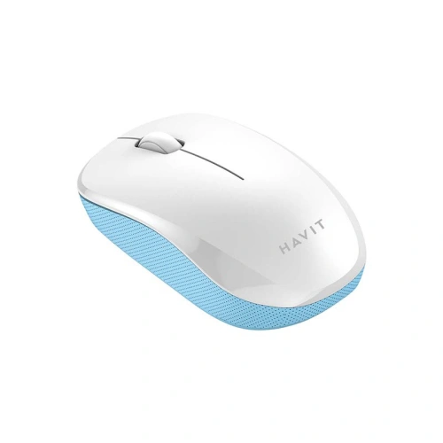 Buy Havit MS66GT-WB universal wireless mouse (white&blue) - HVT154WHTBLU - {ean13} - Home Screen Store Europe
