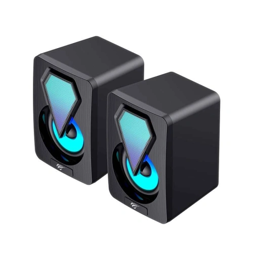 Buy Havit SK210mini PRO computer speakers 2.0 RGB (black) - HVT158BLK - {ean13} - Home Screen Store Europe