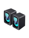 Buy Havit SK210mini PRO computer speakers 2.0 RGB (black) - HVT158BLK - {ean13} - Home Screen Store Europe