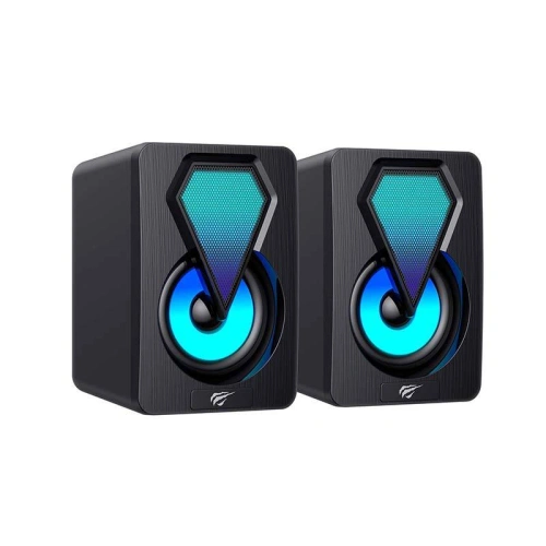 Buy Havit SK210mini PRO computer speakers 2.0 RGB (black) - HVT158BLK - {ean13} - Home Screen Store Europe