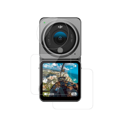 Kup Folia de protecție pentru ecran și obiectiv Telesin pentru DJI Action 2 Dual Screen Combo (OA-FLM-004) - TLS072 - {ean13} - Sklep Home Screen