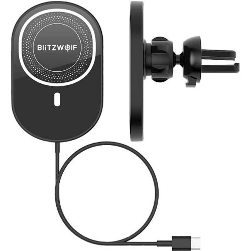 Kup Upevnění do auta BlitzWolf BW-CW4 s indukční nabíječkou Qi, 15W - BLZ469 - {ean13} - Sklep Home Screen