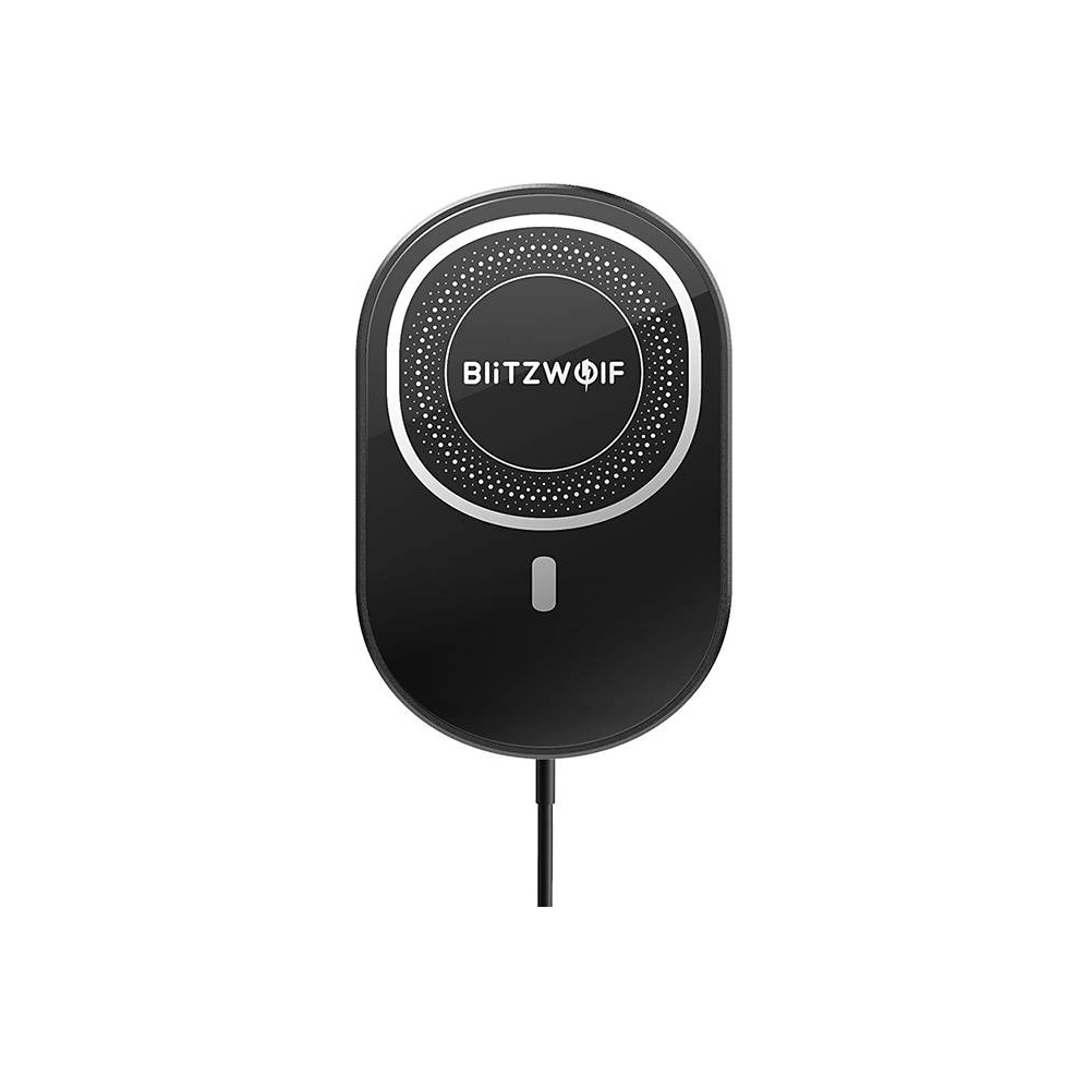 Uchwyt samochodowy BlitzWolf BW-CW4 z ładowarką indukcyjną Qi, 15W