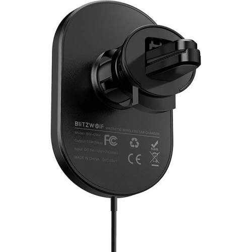 Kup Autós tartó BlitzWolf BW-CW4 Qi indukciós töltővel, 15W - BLZ469 - {ean13} - Sklep Home Screen