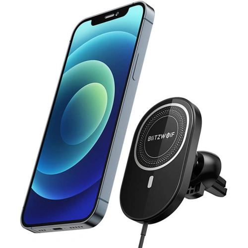Buy Wireless Charging Electric Car Phone Holder BlitzWolf BW-CW4 Qi 15W - BLZ469 - {ean13} - Home Screen Store Europe
