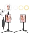 Selfie-Stick / Stativ BlitzWolf BW-STB2 mit LED-Ringlicht