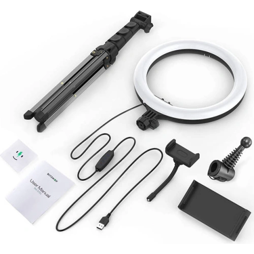 Kup Selfie stick / stativ BlitzWolf BW-STB2 cu lampă cu LED în formă de inel - BLZ474 - {ean13} - Sklep Home Screen