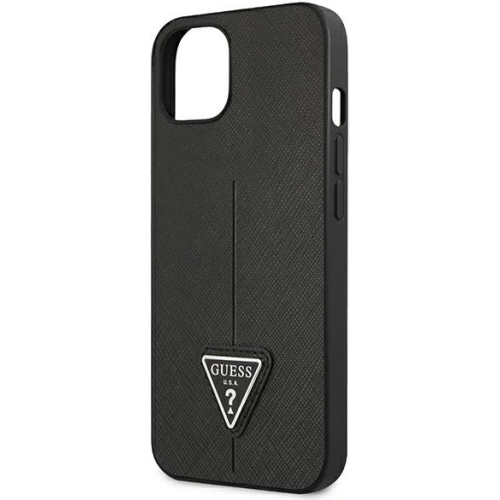 Kup Etui Guess GUHCP13MPSATLK Apple iPhone 13 negru/black hardcase Saffiano Triangle Logo - GUE1658BLK - {ean13} - Sklep Home Screen