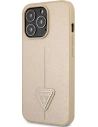 Kup Etui Guess GUHCP13XPSATLE Apple iPhone 13 Pro Max beżowy/beige hardcase Saffiano Triangle Logo - GUE1660BEI - {ean13} - Sklep Home Screen