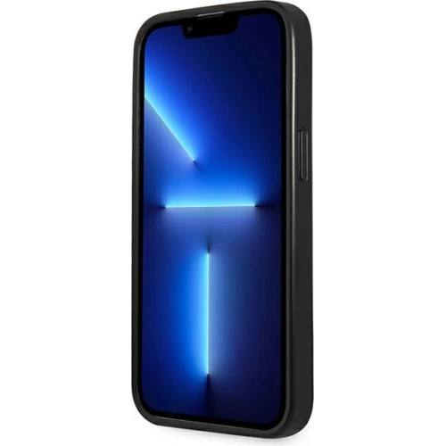 Kup Case Guess GUHCP13XPSATLK Apple iPhone 13 Pro Max schwarz/black hardcase Saffiano Triangle Logo - GUE1661BLK - {ean13} - Sklep Home Screen