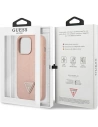 Kup Case Guess GUHCP13XPSATLP Apple iPhone 13 Pro Max rosa/pink Hardcase Saffiano Triangle Logo - GUE1662PNK - {ean13} - Sklep Home Screen