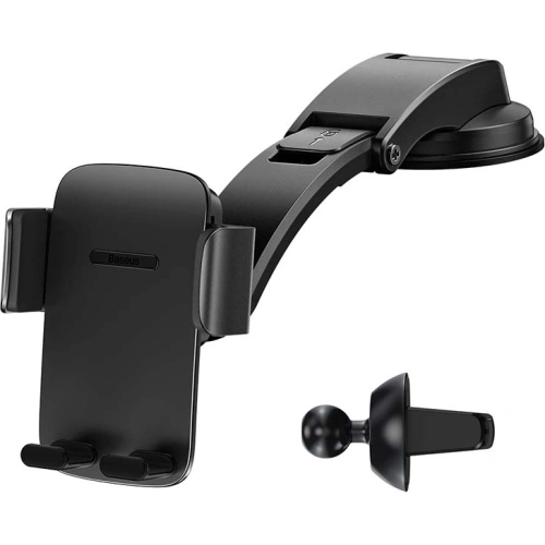 Kup Uchytník do auta Baseus Easy Control Pro do mřížky / na palubní desku (černý) - BSU3166BLK - {ean13} - Sklep Home Screen