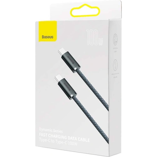 Kup Kabel USB-C do USB-C Baseus Dynamic Series, 100W, 2m (szary) - BSU3167GRY - {ean13} - Sklep Home Screen