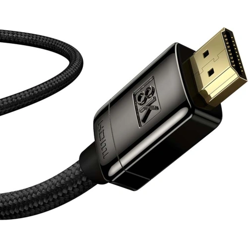 Kup Kabel HDMI 2.1 Baseus High Definition Series, 8K 60Hz, 3D, HDR, 48Gbps, 3m (černý) - BSU3171BLK - {ean13} - Sklep Home Screen