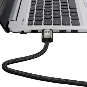 Kabel HDMI 2.1 Baseus High Definition Series, 8K 60Hz, 3D, HDR, 48Gbps, 2m (czarny)